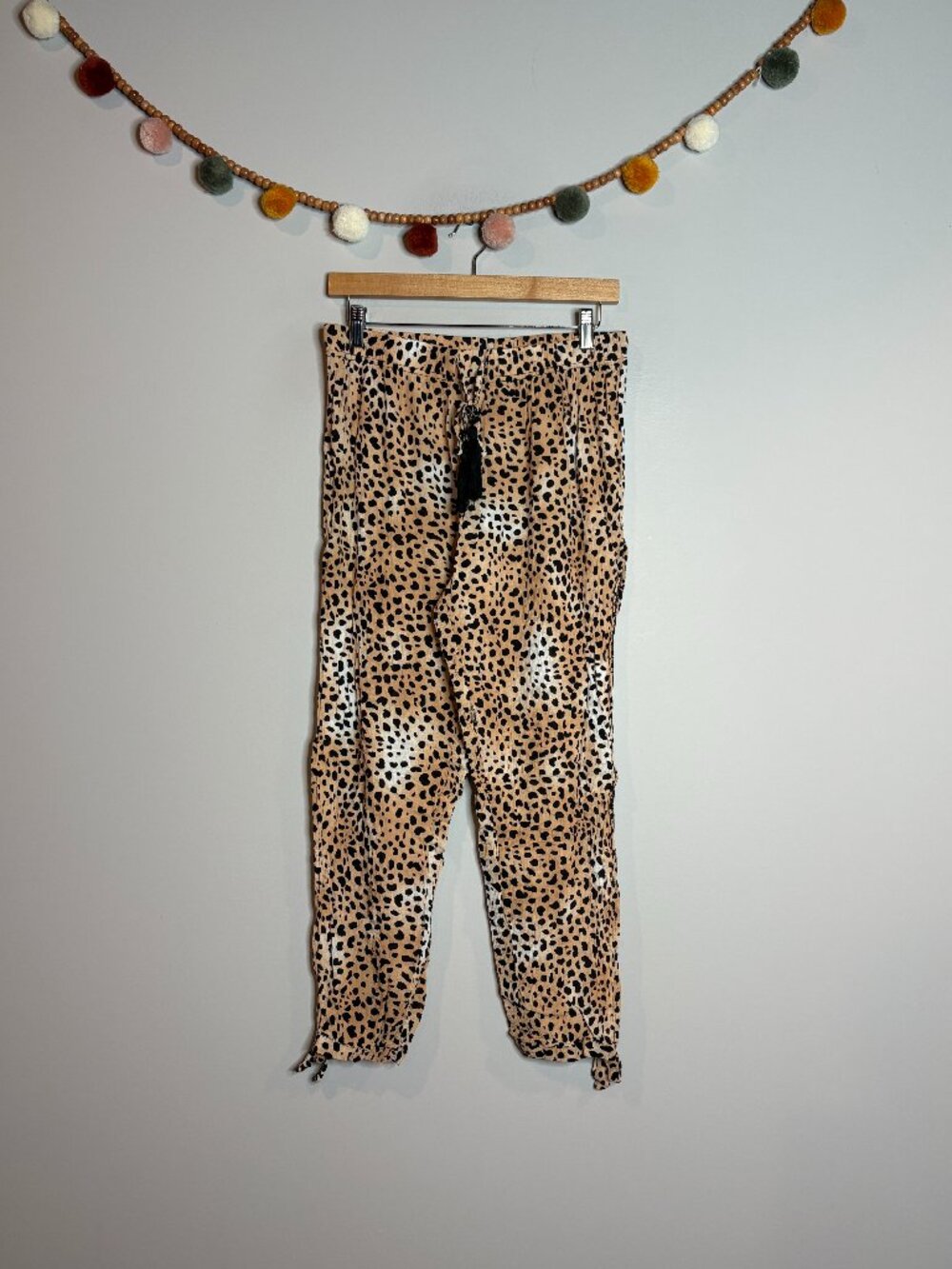 🔆 TiniBikini leopard print open side swim coverup pants